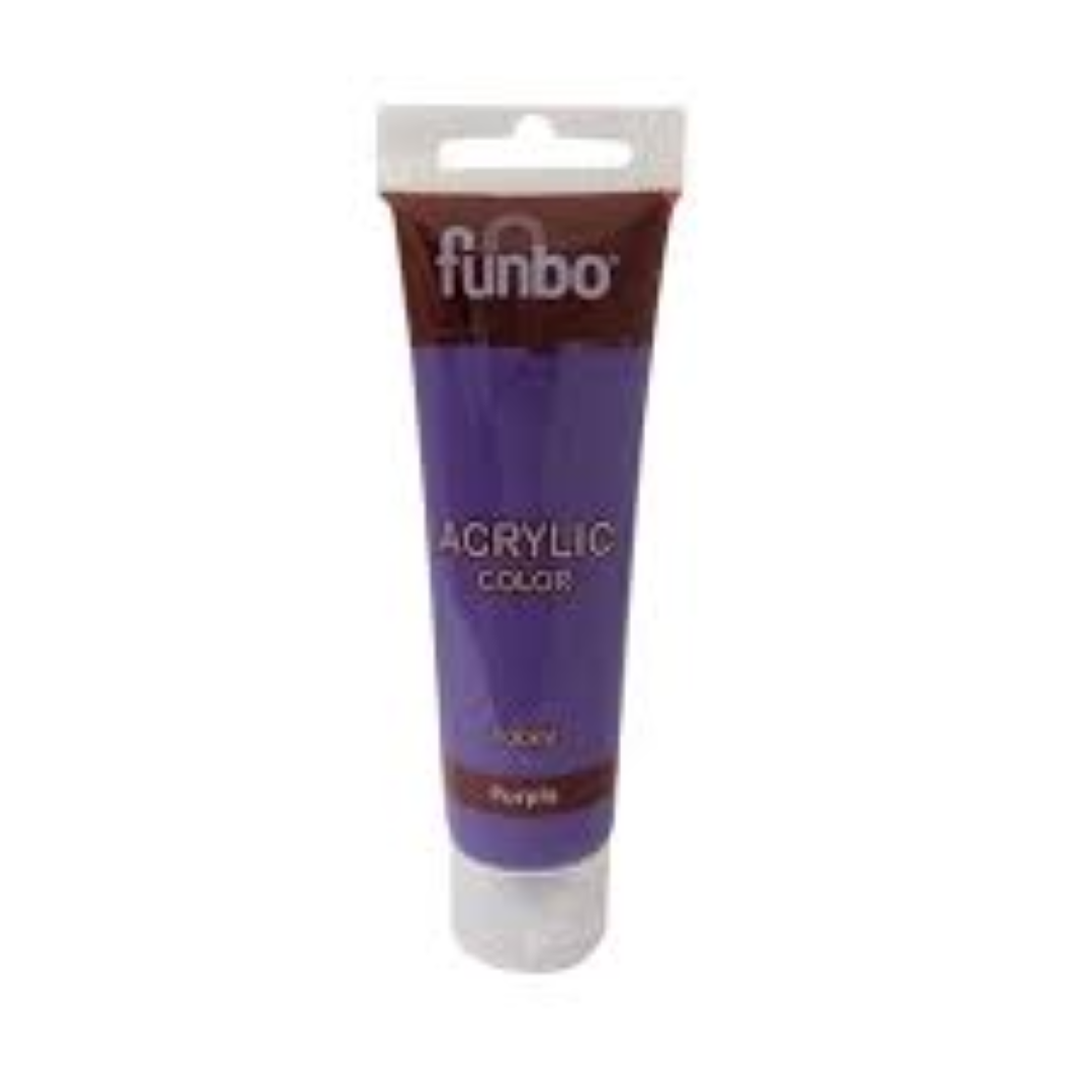 Funbo Acrylic TUBE 100ml 95 PURPLE FO-AC-100-095